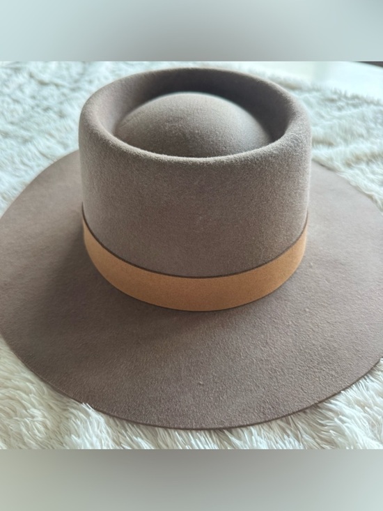 Lack of Color NWT The Mirage Boater Hat Brown Unisex 57cm M Wool main image 5